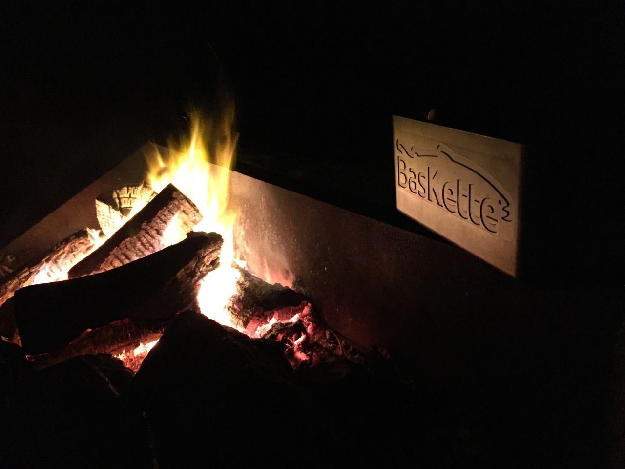 BasKette in use